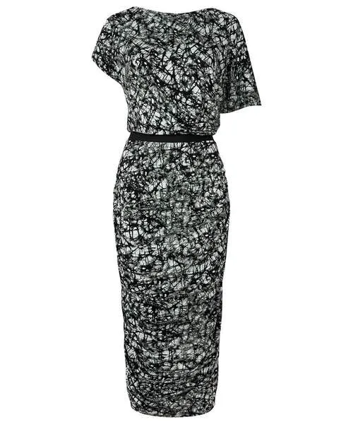 Georgina Jersey Dress Black Apparel Dresses Joebrowns
