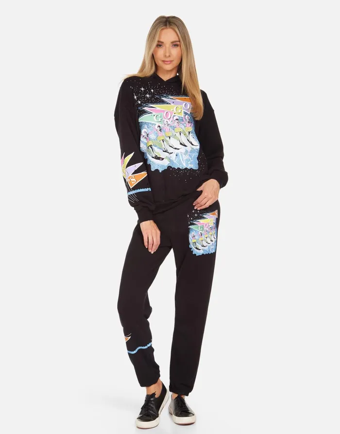 Harmony The GOGO039s Vacation Tour Black Women039s Lauren Moshi Hoodies