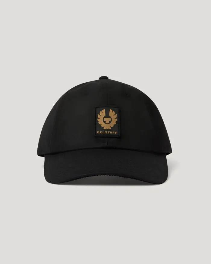 Hats MenWomen Belstaff Phoenix Patch Cap Black
