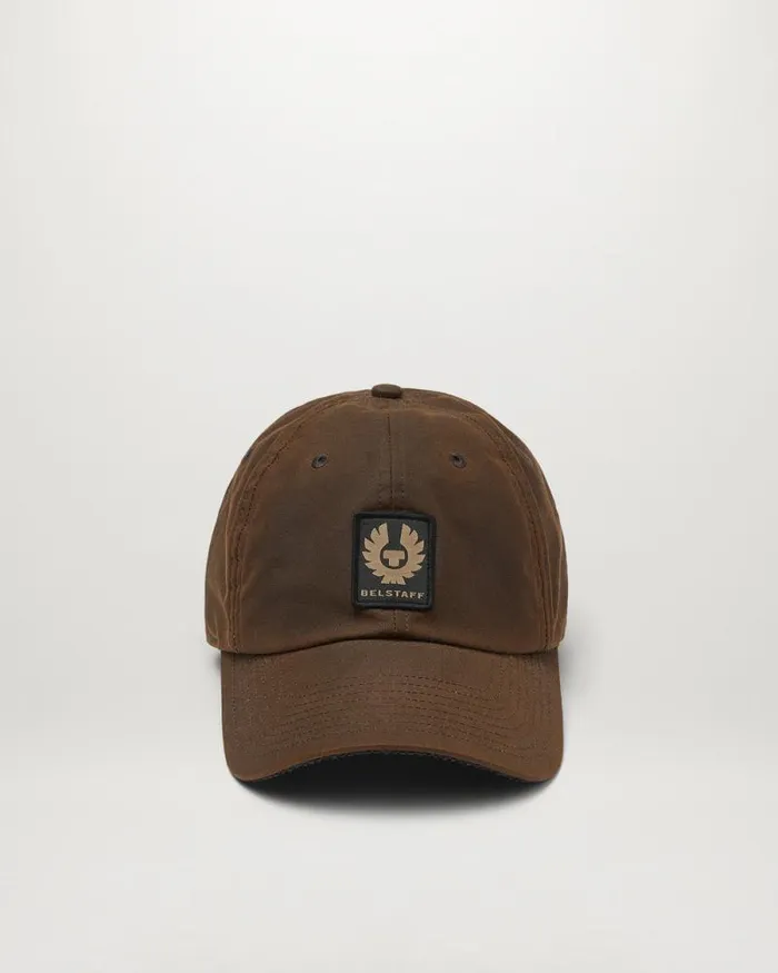 Hats MenWomen Belstaff Phoenix Patch Cap Burnt Oak