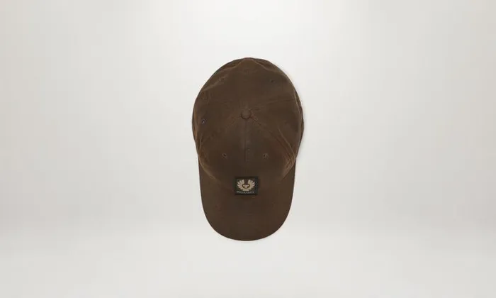 Hats MenWomen Belstaff Phoenix Patch Cap Burnt Oak