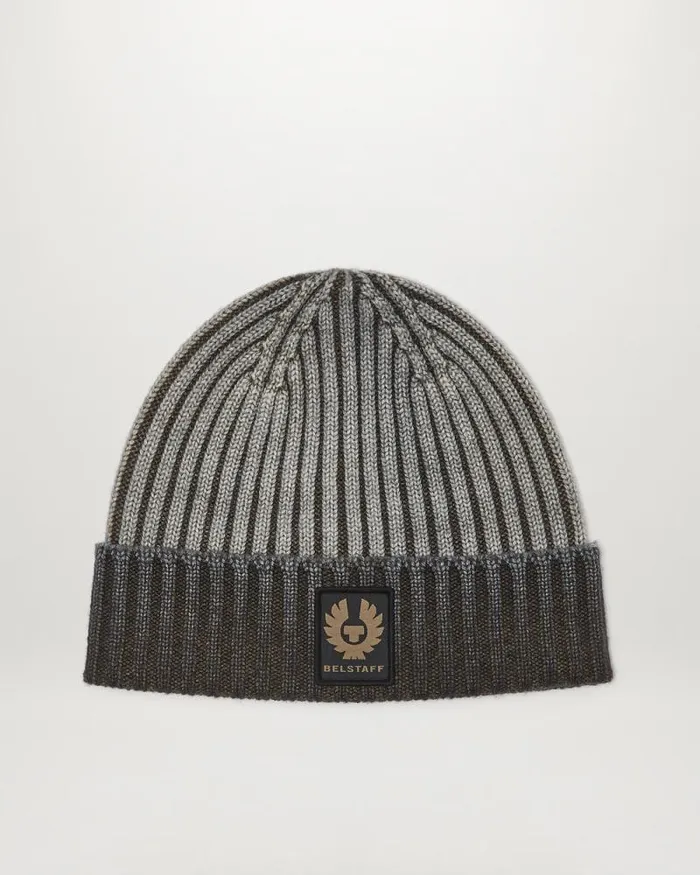 Hats MenWomen Belstaff Watch Beanie Forge Grey