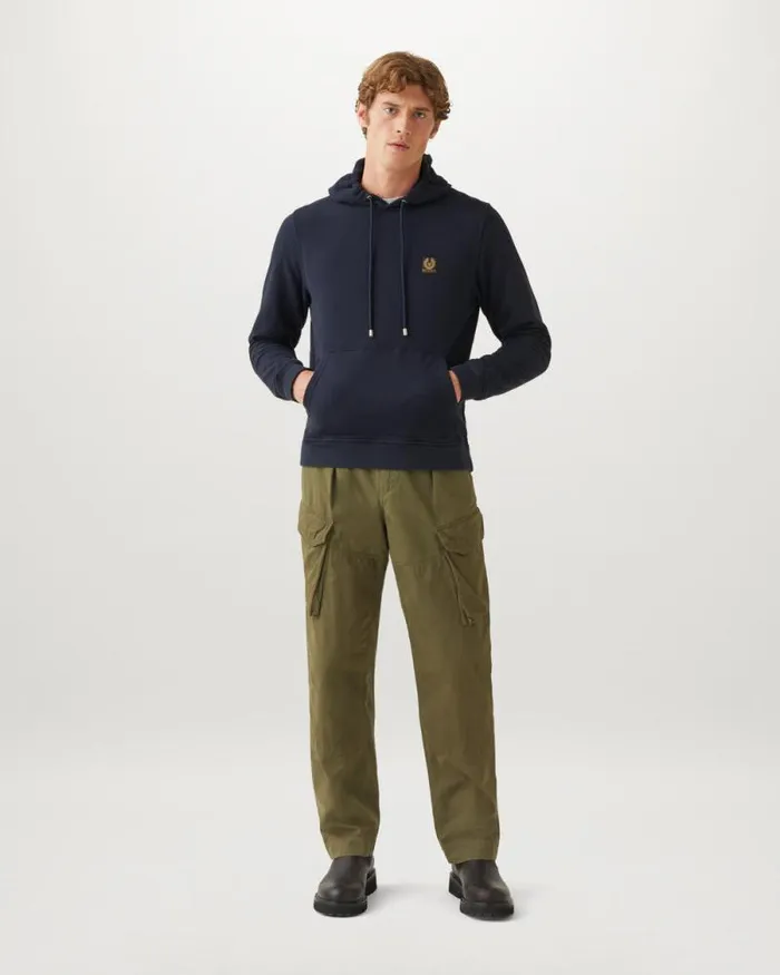 Hoodies and Sweatshirts Men Belstaff Belstaff Hoodie Dark Ink