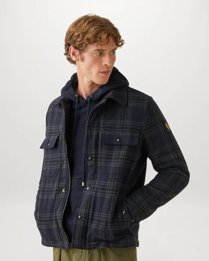 Hoodies and Sweatshirts Men Belstaff Belstaff Hoodie Dark Ink