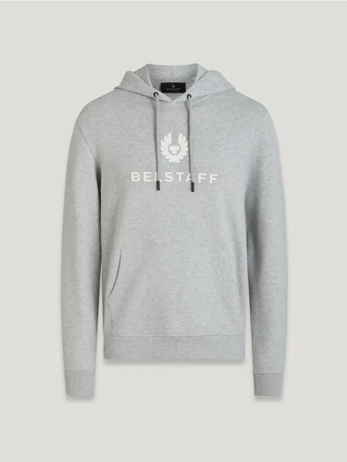 Hoodies and Sweatshirts Men Belstaff Belstaff Signature Hoodie Old Silver Heather