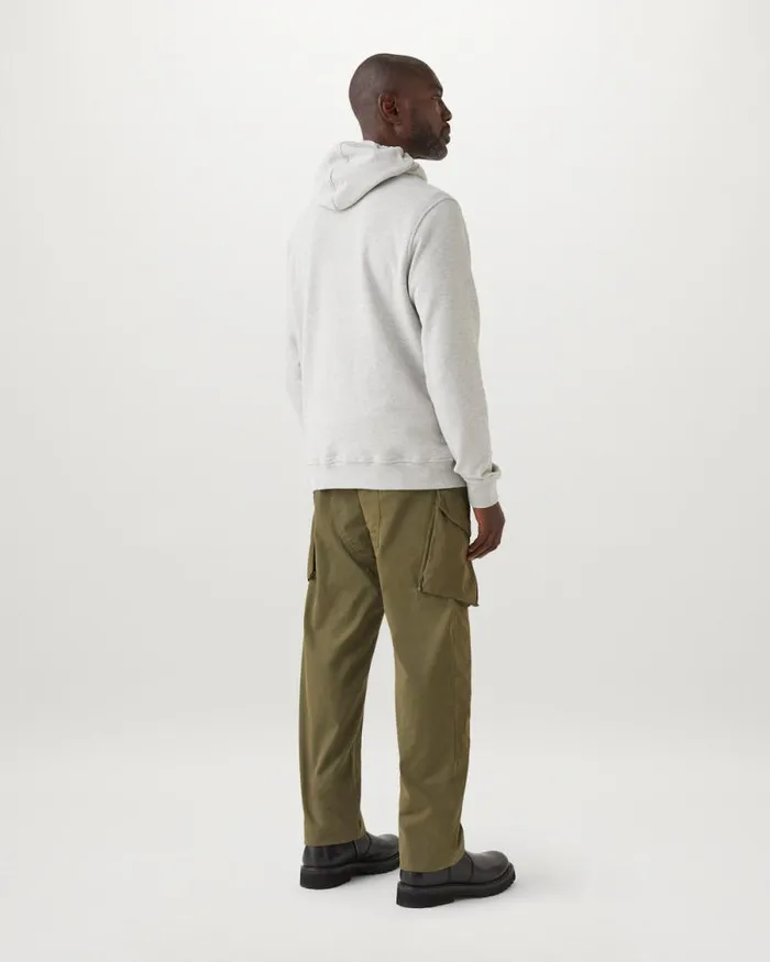 Hoodies and Sweatshirts Men Belstaff Belstaff Signature Hoodie Old Silver Heather Hoodies and Sweatshirts Men Belstaff Belstaff Signature Hoodie Old Silver Heather