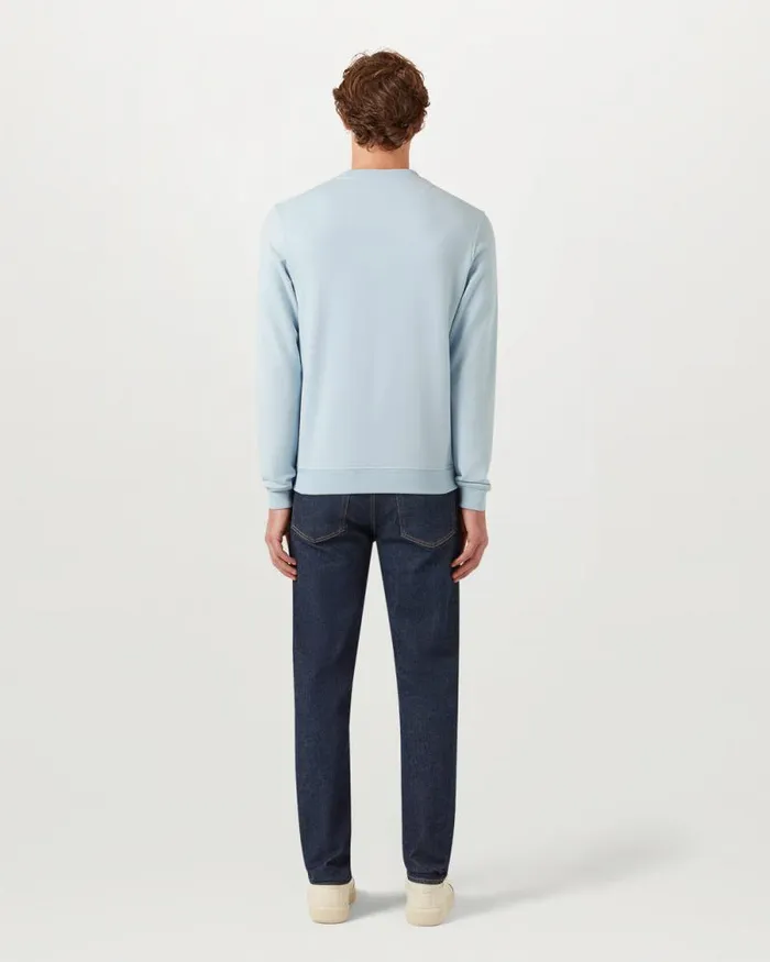 Hoodies and Sweatshirts Men Belstaff Belstaff Sweatshirt Sky Blue Hoodies and Sweatshirts Men Belstaff Belstaff Sweatshirt Sky Blue