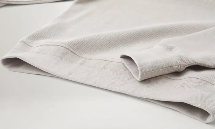 Hoodies and Sweatshirts Men Belstaff Works Quarter Zip Sweatshirt Chrome Grey