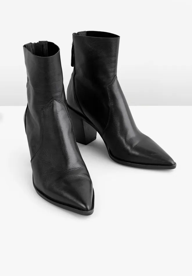 Hush Boots Women Tallis Leather Boots Black Hush Boots Women Tallis Leather Boots Black