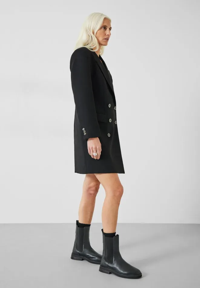 Hush Dresses Women Breanna Mini Tux Blazer Dress Black Hush Dresses Women Breanna Mini Tux Blazer Dress Black