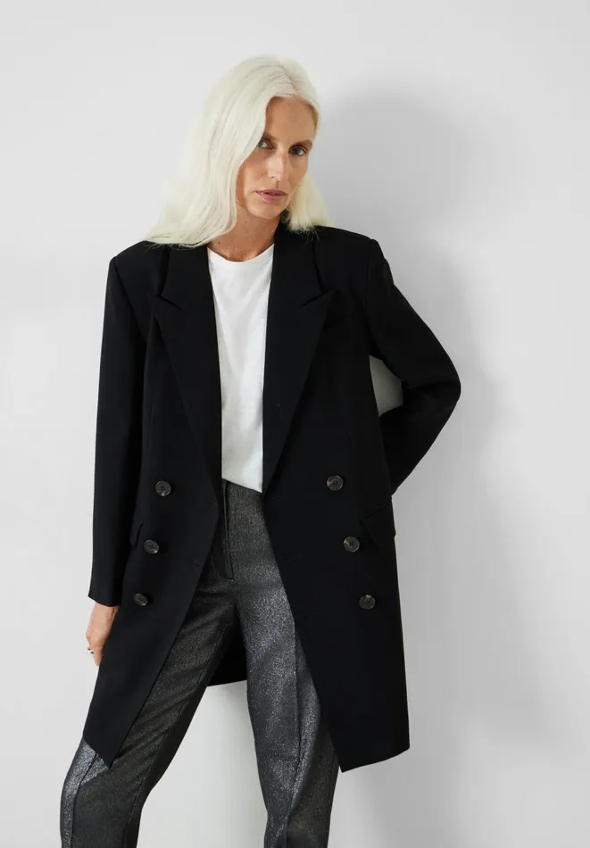 Hush Dresses Women Breanna Mini Tux Blazer Dress Black Hush Dresses Women Breanna Mini Tux Blazer Dress Black