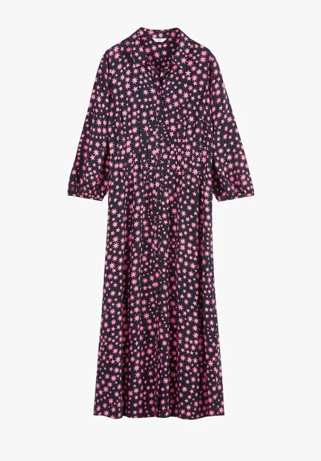 Hush Dresses Women Cindy Shirt Dress Bright Star Navypink Hush Dresses Women Cindy Shirt Dress Bright Star Navypink