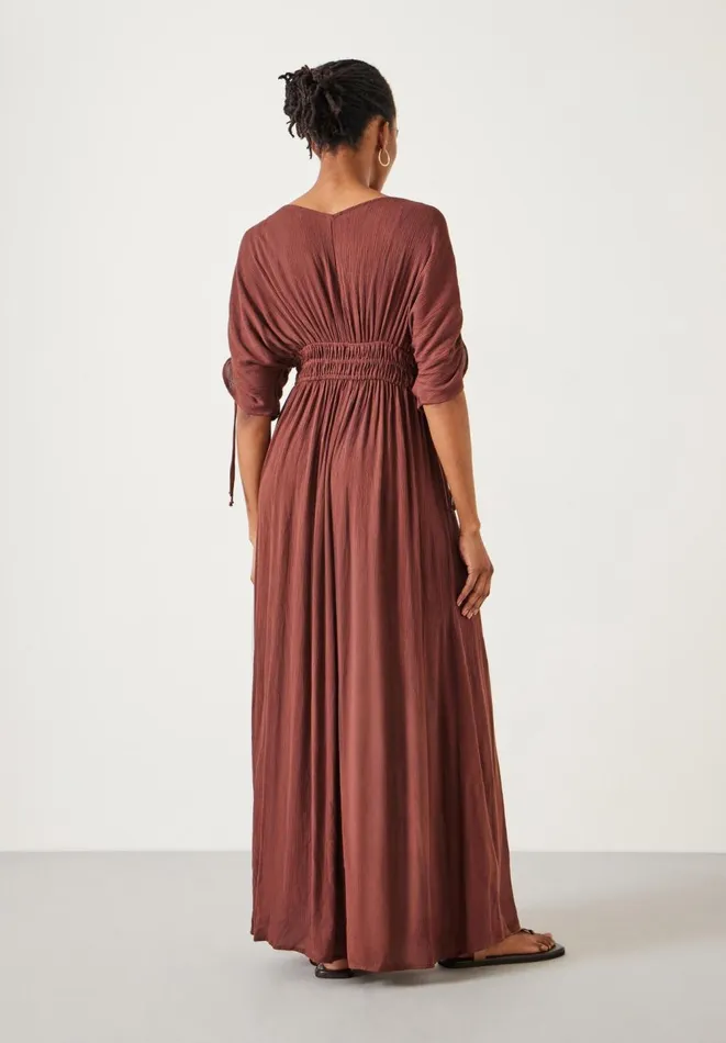Hush Dresses Women Grace Lightweight Maxi Dress Chocolate Brown Hush Dresses Women Grace Lightweight Maxi Dress Chocolate Brown