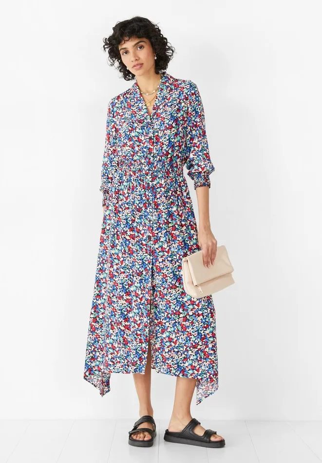 Hush Dresses Women Lyla Midi Dress Pastel Ditsy Multi