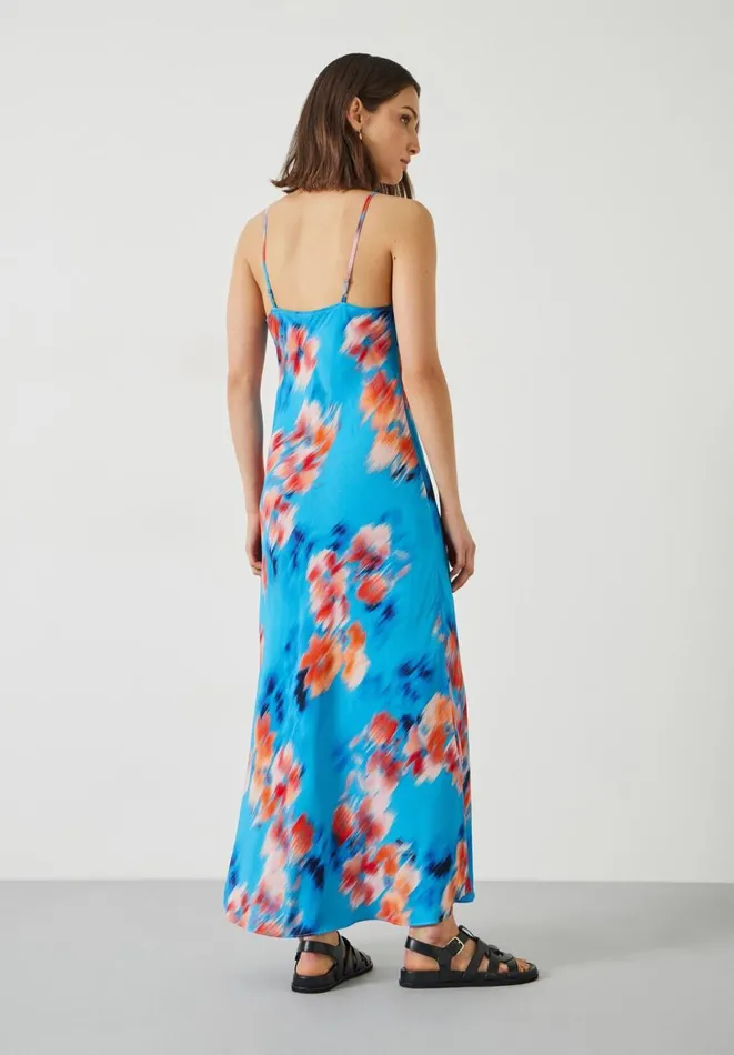 Hush Dresses Women Skye Slip Maxi Dress Blurred Floral Blue Hush Dresses Women Skye Slip Maxi Dress Blurred Floral Blue