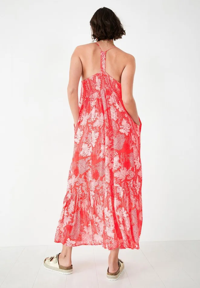 Hush Dresses Women Valencia Maxi Dress Pink Coral Reef Hush Dresses Women Valencia Maxi Dress Pink Coral Reef