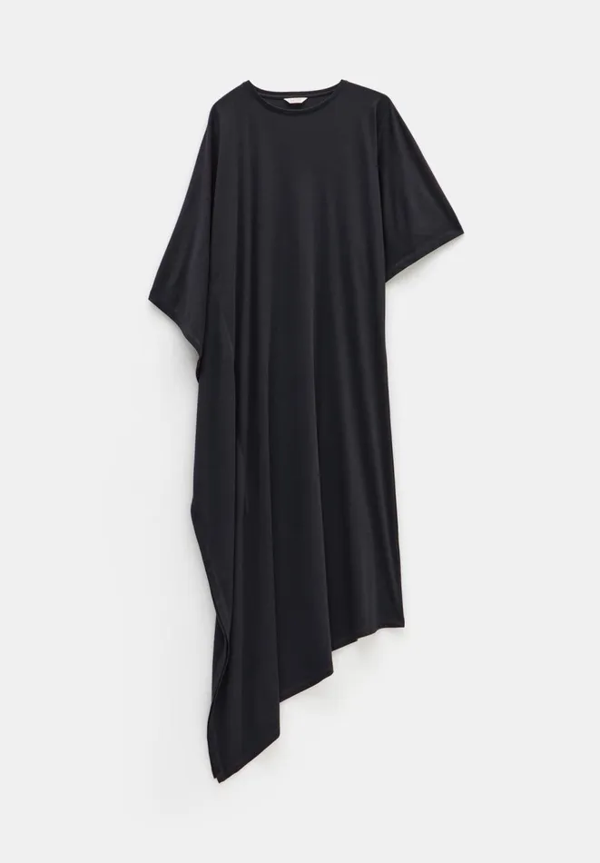 Hush Dresses Women Willow Asymmetric Maxi Dress Black