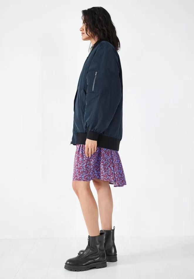 Hush Jackets and Coats Women Topaz Bomber Jacket Midnight