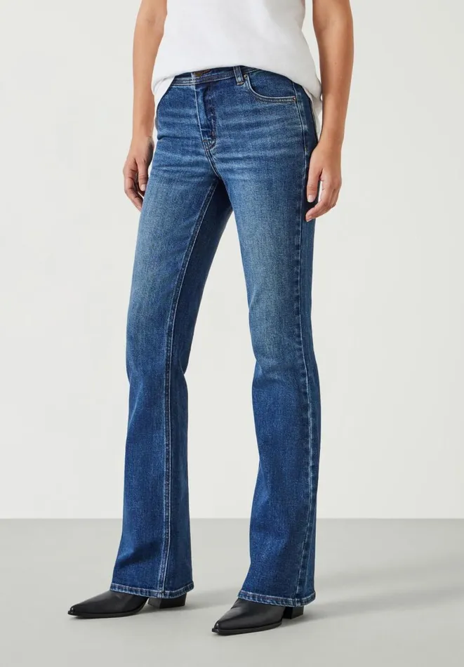 Hush Jeans Women Eliana Mid Rise Bootcut Jeans Mid Authentic Hush Jeans Women Eliana Mid Rise Bootcut Jeans Mid Authentic