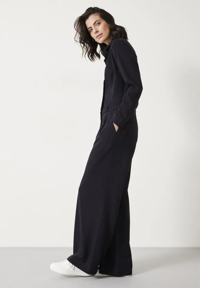 Hush Jumpsuits Women Elora Relaxed Tailored Jumpsuit Midnight Navy Hush Jumpsuits Women Elora Relaxed Tailored Jumpsuit Midnight Navy