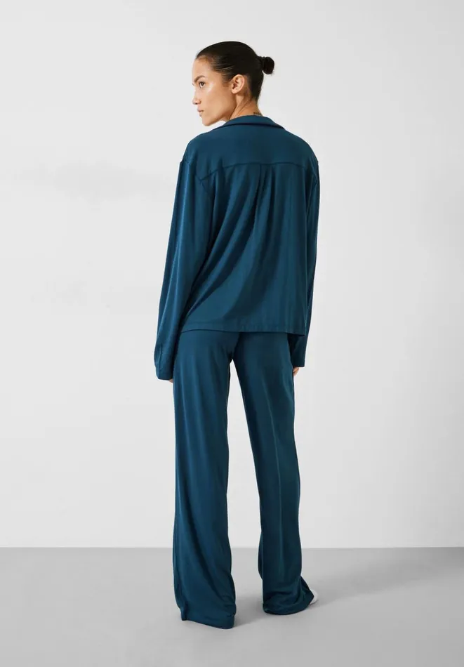 Hush Pyjamas and Nightwear Women Arion Jersey Pyjamas Teal