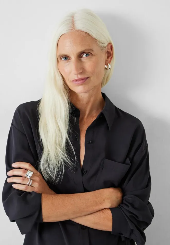 Hush Shirts and Blouses Women Nicole Relaxed Pocket Shirt Navy