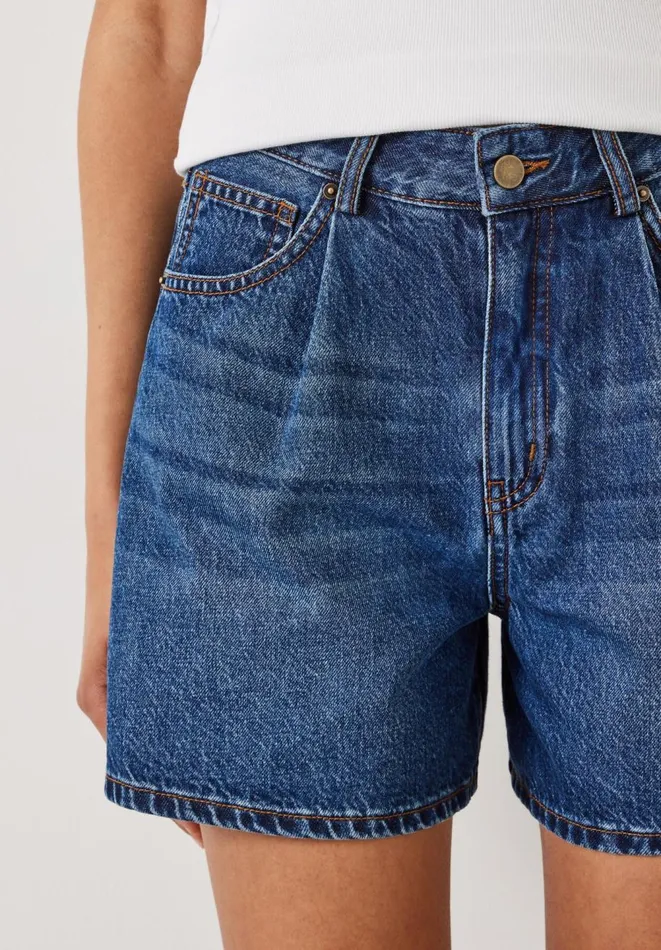 Hush Shorts Women Larissa Denim Shorts Mid Authentic Hush Shorts Women Larissa Denim Shorts Mid Authentic