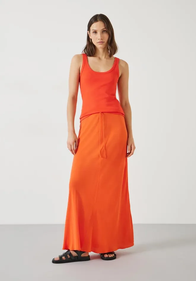 Hush Skirts Women Hanna Maxi Skirt Orange Red