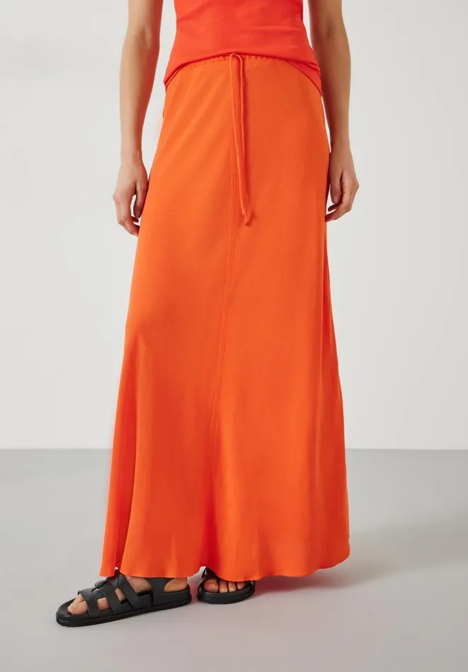 Hush Skirts Women Hanna Maxi Skirt Orange Red