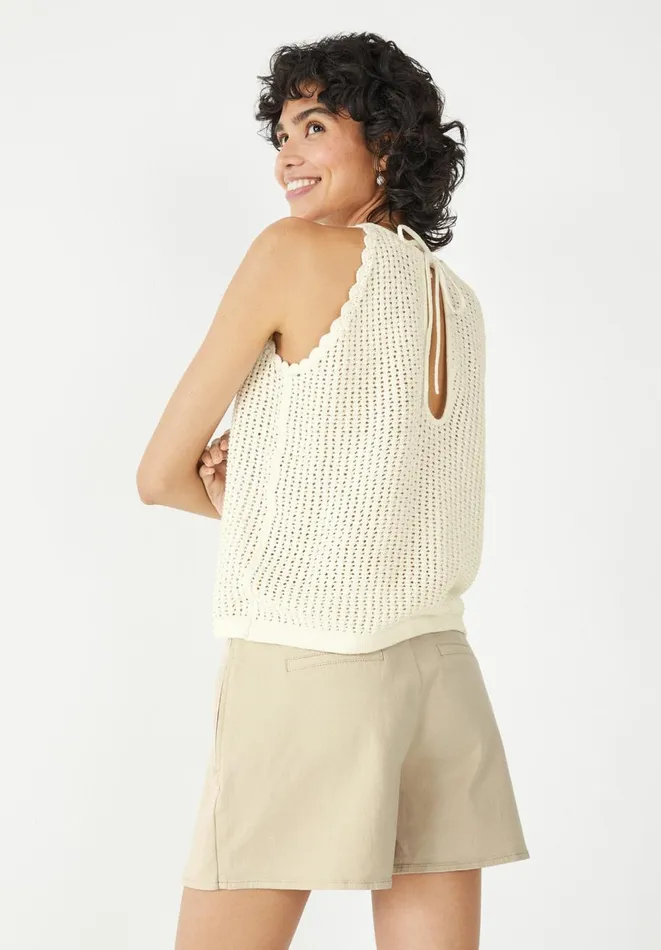 Hush Skirts Women Madeline Mini Skort Light Beige Hush Skirts Women Madeline Mini Skort Light Beige