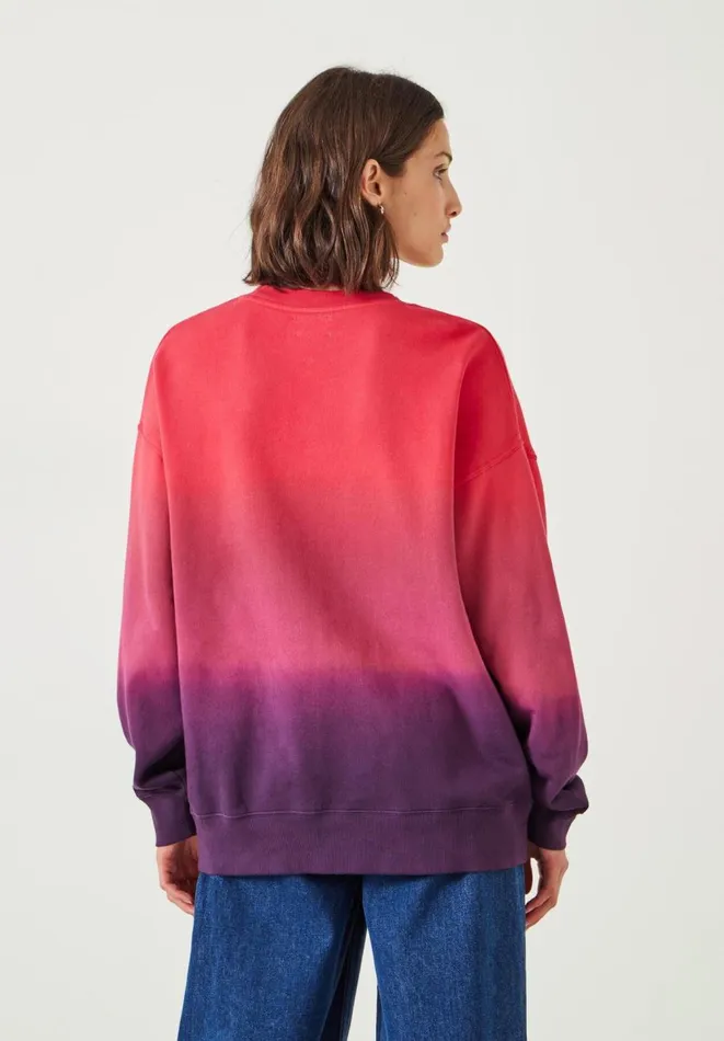 Hush Sweatshirts and Hoodies Women Ombre Quaden Oversized Sweatshirt Pink Mix Hush Sweatshirts and Hoodies Women Ombre Quaden Oversized Sweatshirt Pink Mix