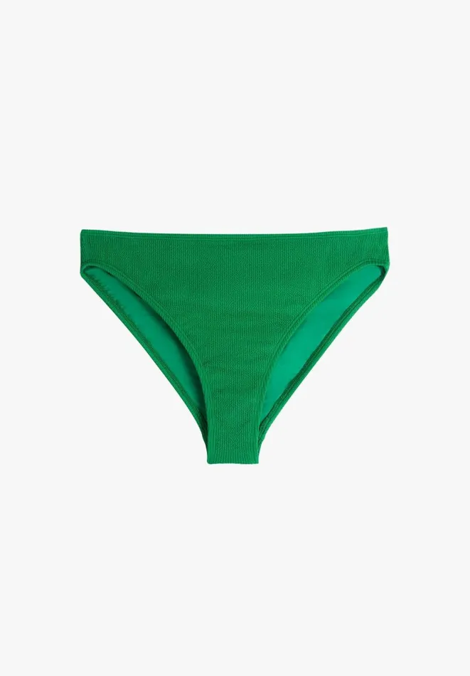 Hush Swimwear and Beachwear Women High Leg Bikini Bottoms Green