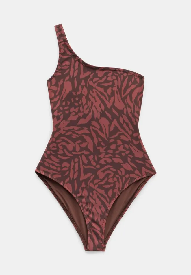 Hush Swimwear and Beachwear Women Oakley One Shoulder Swimsuit Sunbaked Animal Hush Swimwear and Beachwear Women Oakley One Shoulder Swimsuit Sunbaked Animal