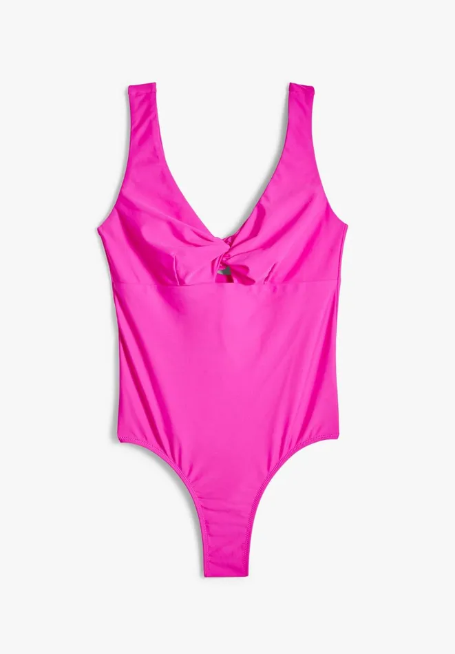 Hush Swimwear and Beachwear Women Tara Twist Front Swimsuit Bright Magenta Hush Swimwear and Beachwear Women Tara Twist Front Swimsuit Bright Magenta