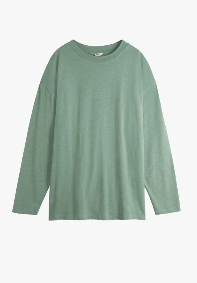 Hush Tops and Tshirts Women Amanda Long Sleeved TShirt Iceberg Green Hush Tops and Tshirts Women Amanda Long Sleeved TShirt Iceberg Green