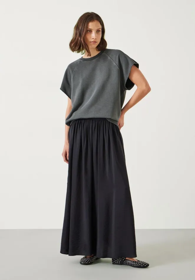 Hush Tops and Tshirts Women Leonie Short Sleeve TShirt Washed Grey Hush Tops and Tshirts Women Leonie Short Sleeve TShirt Washed Grey