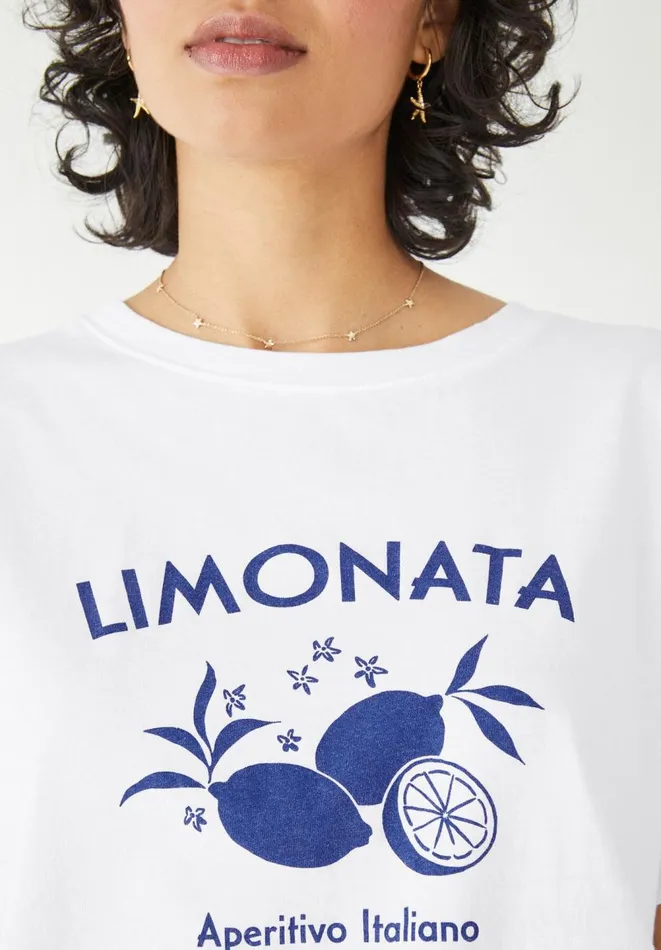 Hush Tops and Tshirts Women Limonata TShirt White