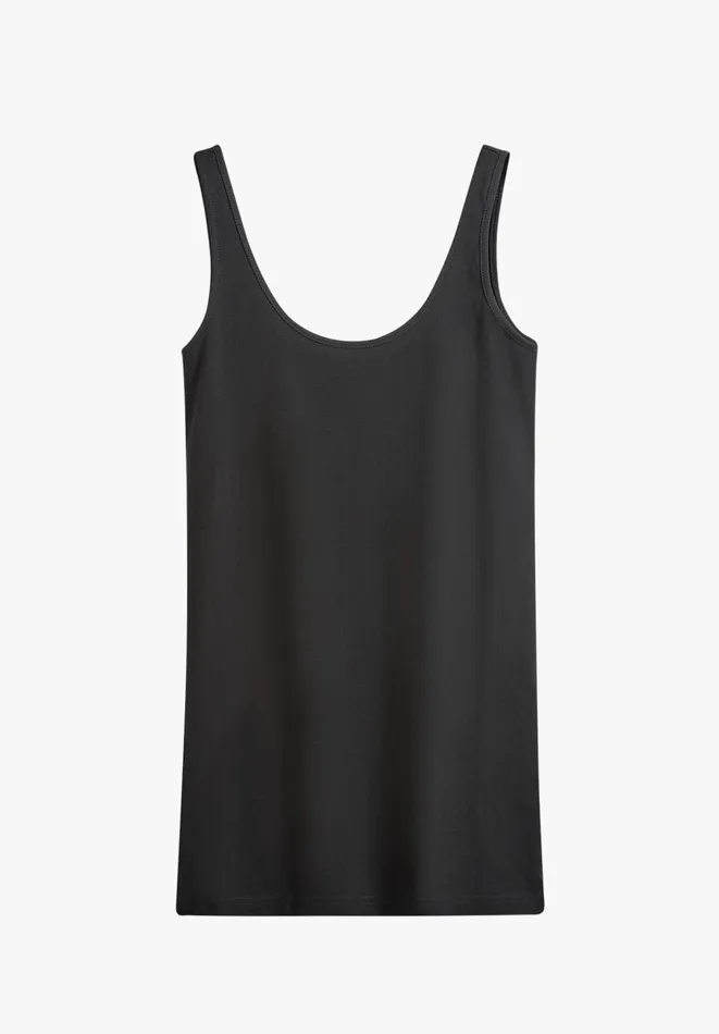 Hush Tops and Tshirts Women Marcy Long Line Tank Black