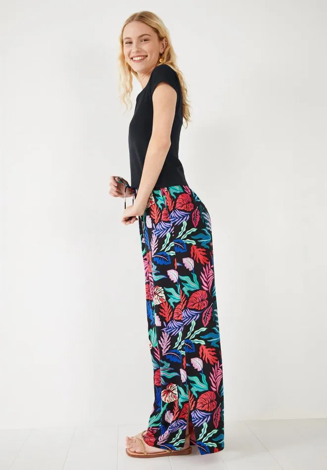 Hush Tops and Tshirts Women Raya Bardot Jersey Top Black
