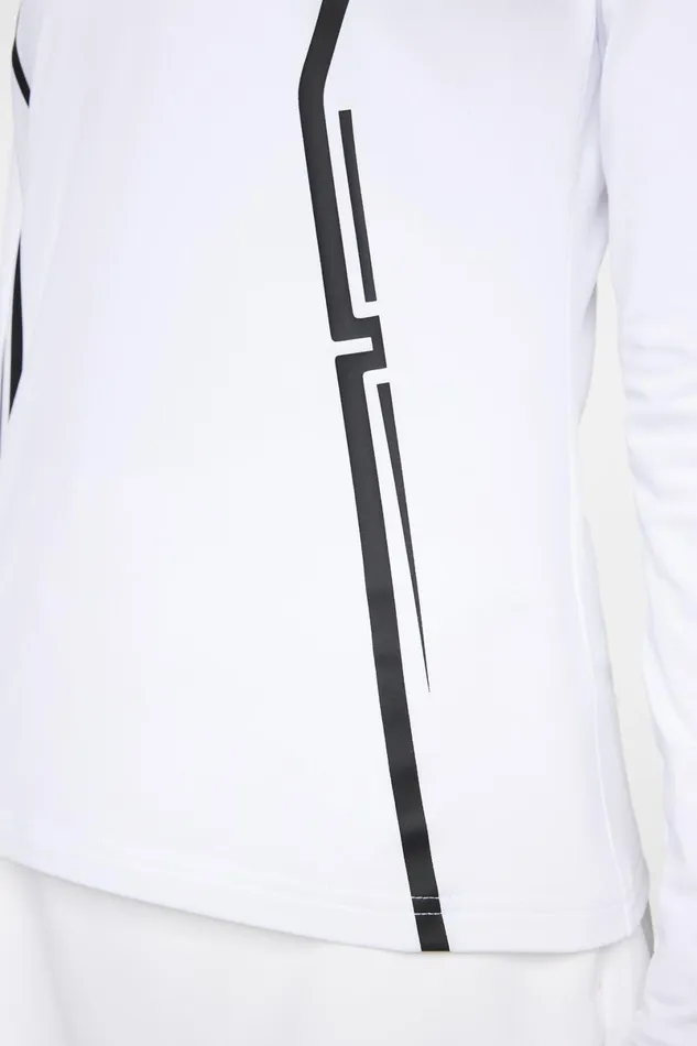 JLindeberg Base and Mid Layers Women Lina Quarter Zip Mid Layer