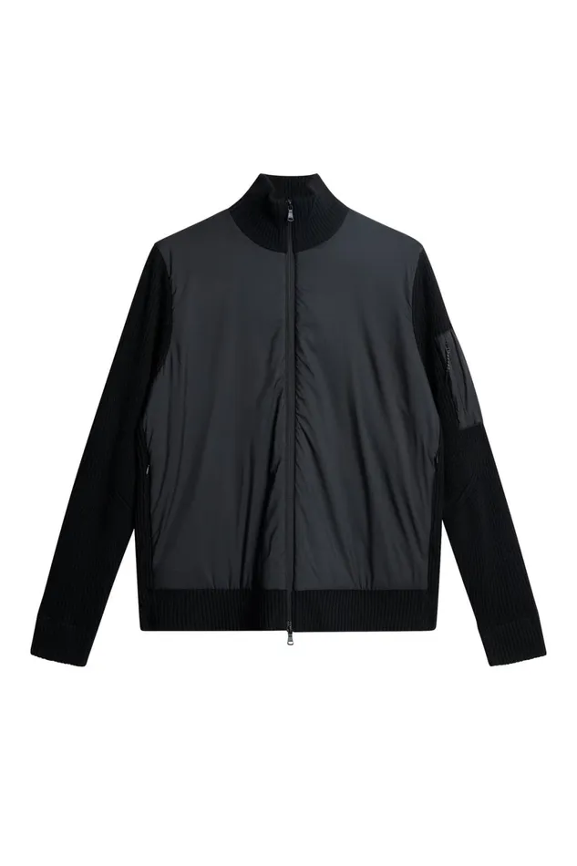 JLindeberg Knitwear Men Beck Knitted Hybrid Jacket