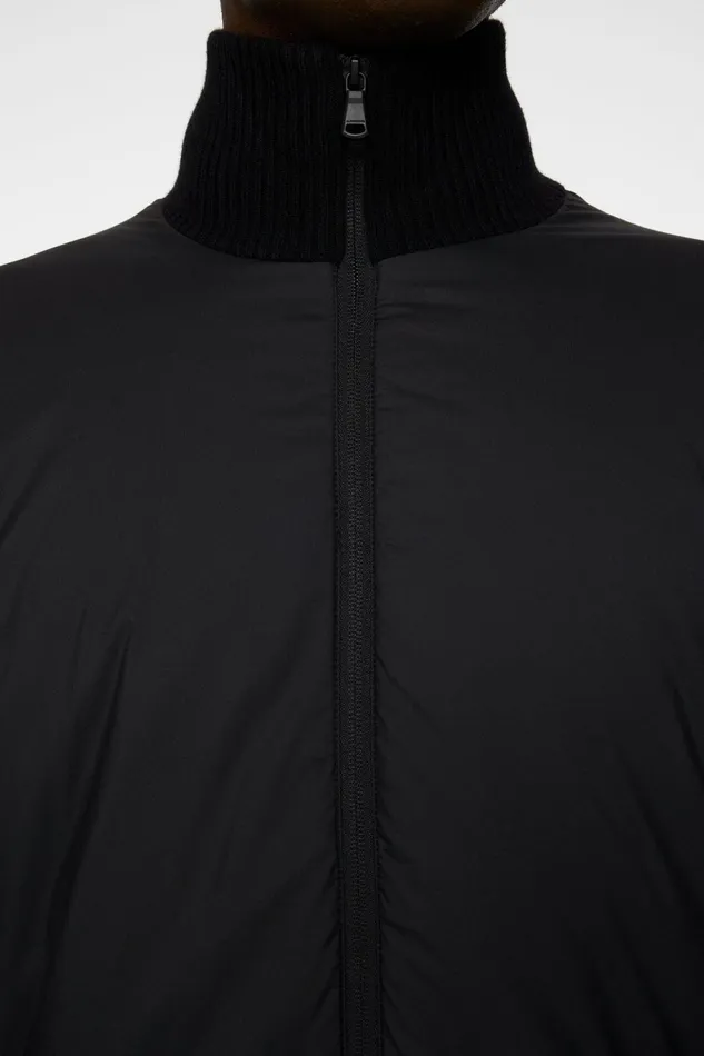 JLindeberg Knitwear Men Beck Knitted Hybrid Jacket