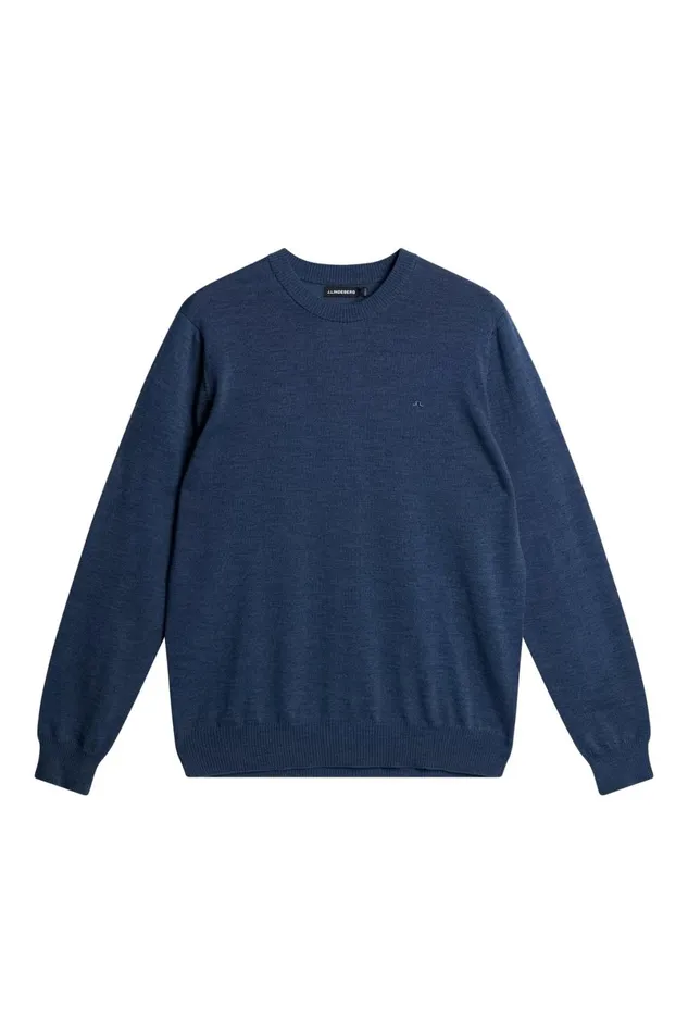 JLindeberg Knitwear Men Keane Merino Crew Neck