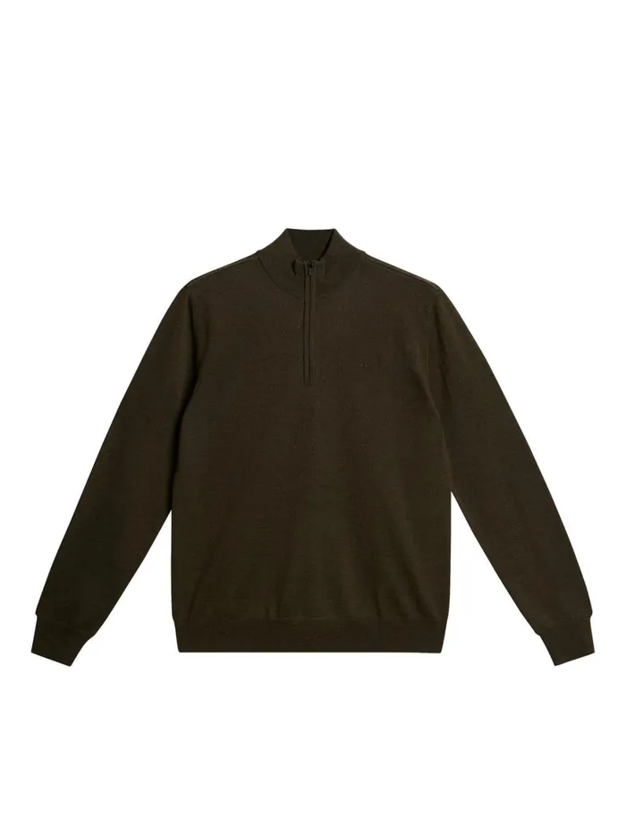 JLindeberg Knitwear Men Kiyan Quarter Zip Sweater