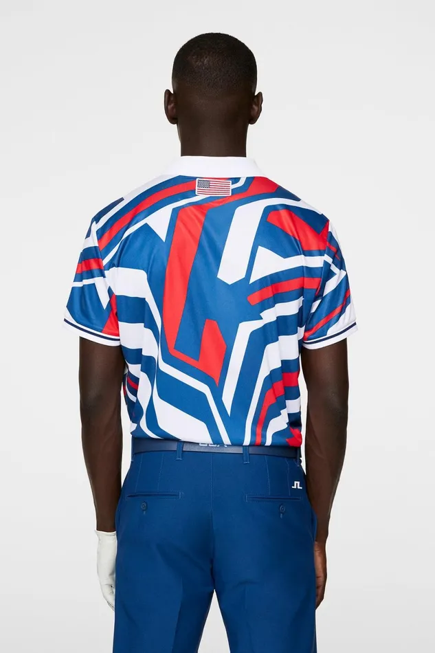 JLindeberg Polo Shirts Men Alois Print Polo