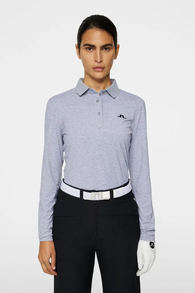 JLindeberg Polo Shirts Women Flor Long Sleeve Polo