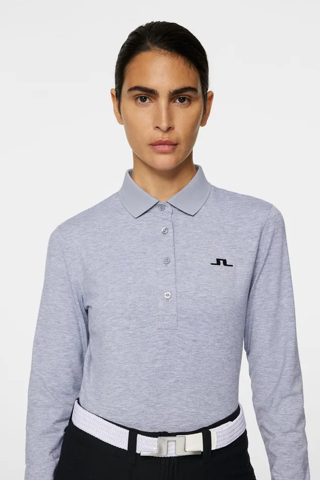 JLindeberg Polo Shirts Women Flor Long Sleeve Polo