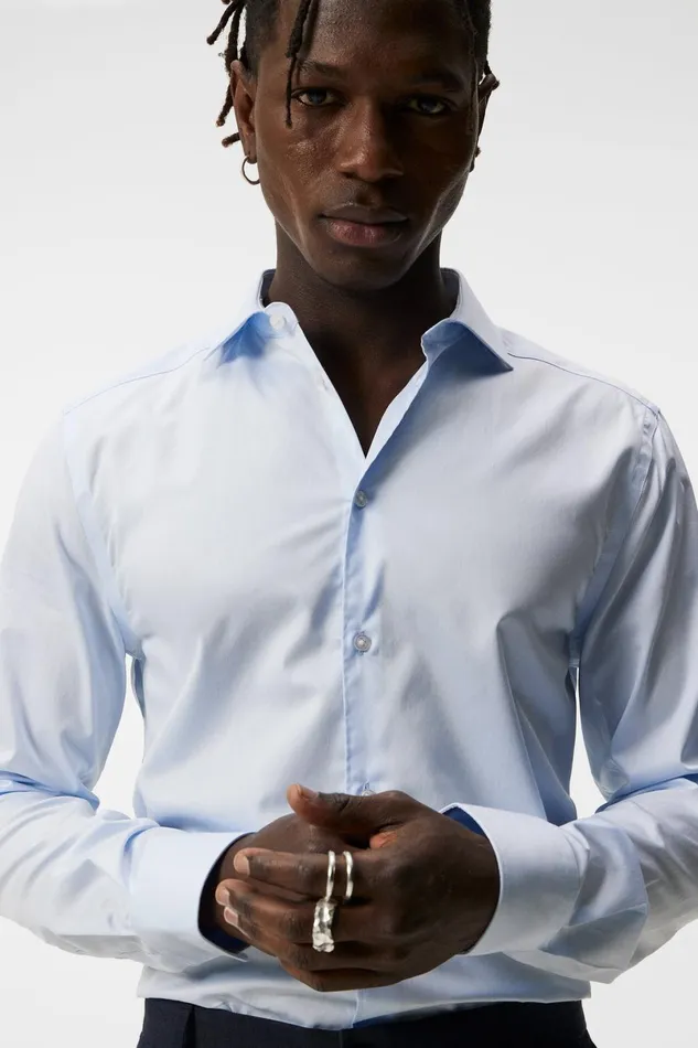 JLindeberg Shirts Men NonIron Twill Superslim Shirt