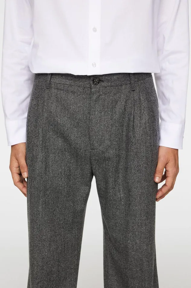 JLindeberg Trousers Men Haij Double Pleat Pants