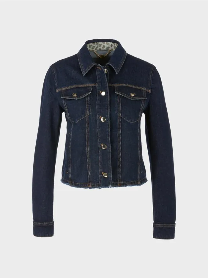 Jacken Damen Marc Cain JeansJacke 034Rethink Together034 Vintage Indigo
